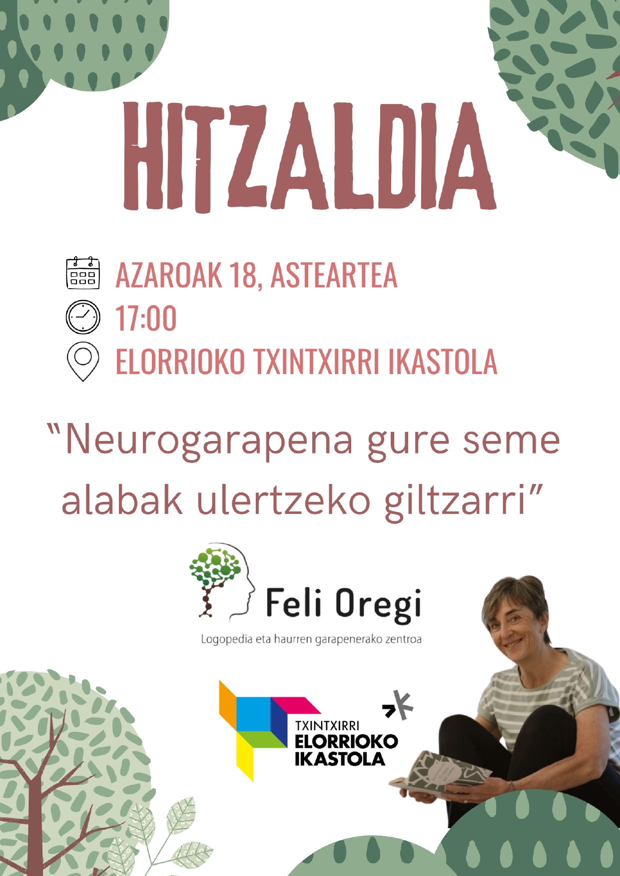 Feli Oregi Txintxirri hitzaldia